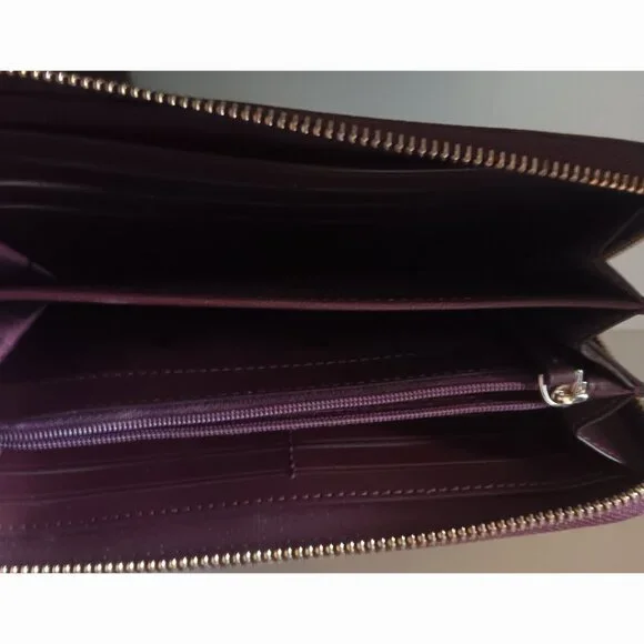 Kate Spade Burgundy Tote and Wallet Set - Picture 5 of 10